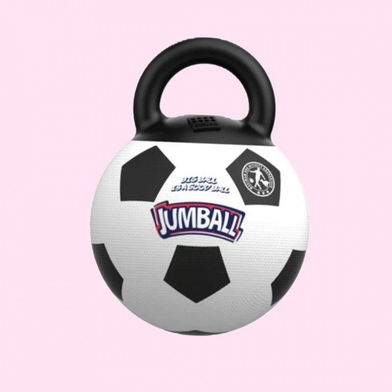 ee4 pet dog toy ball bite-resistant large dog border collie golden retriever rubber elastic training small, medium and large dog special ring