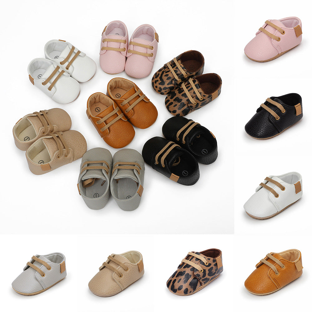 Gamile simple baby toddler shoes rubber sole male and female baby shoes babyshoes newborn one piece delivery