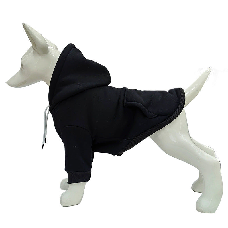 Cross-border wholesale pet hooded sweatshirt Bichon Frise dog clothes cotton small and medium-sized dogs autumn and winter new pet clothes