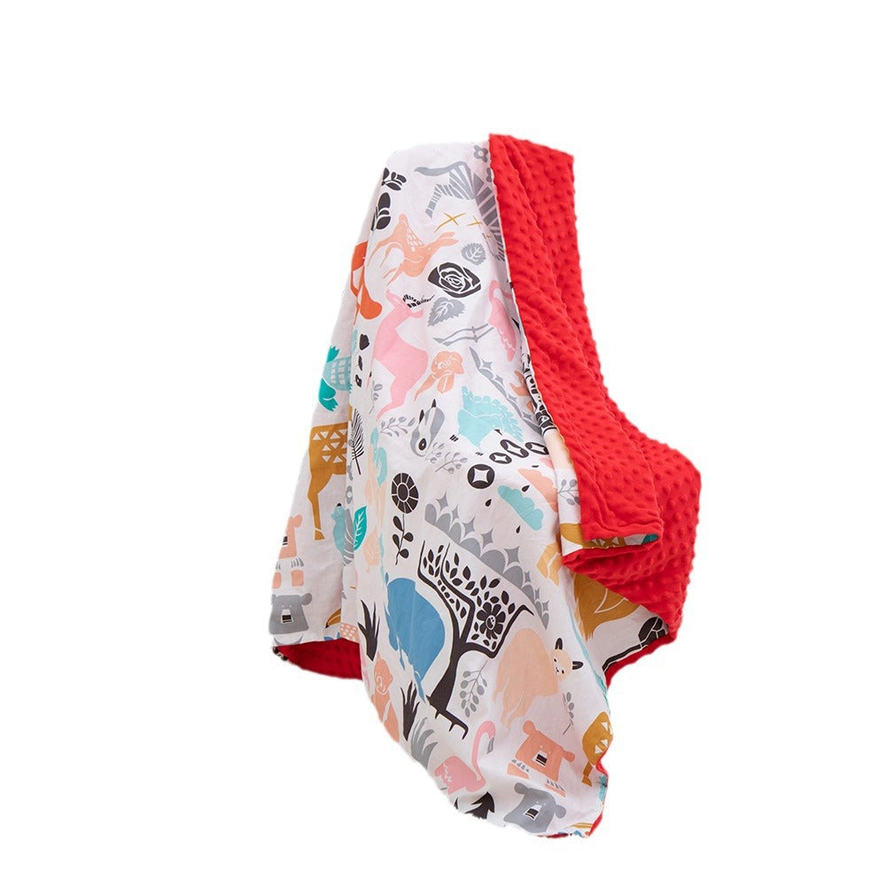 Cotton bean blanket to comfort newborn baby summer thin blanket children's quilt baby spring and autumn seasons blanket