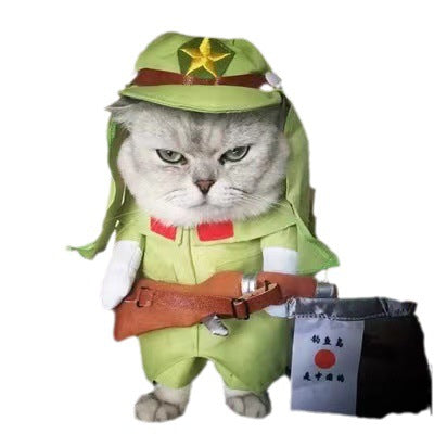 Douyin same dog clothes Teddy Bichon French bulldog funny clothes pet internet celebrity transformation clothes