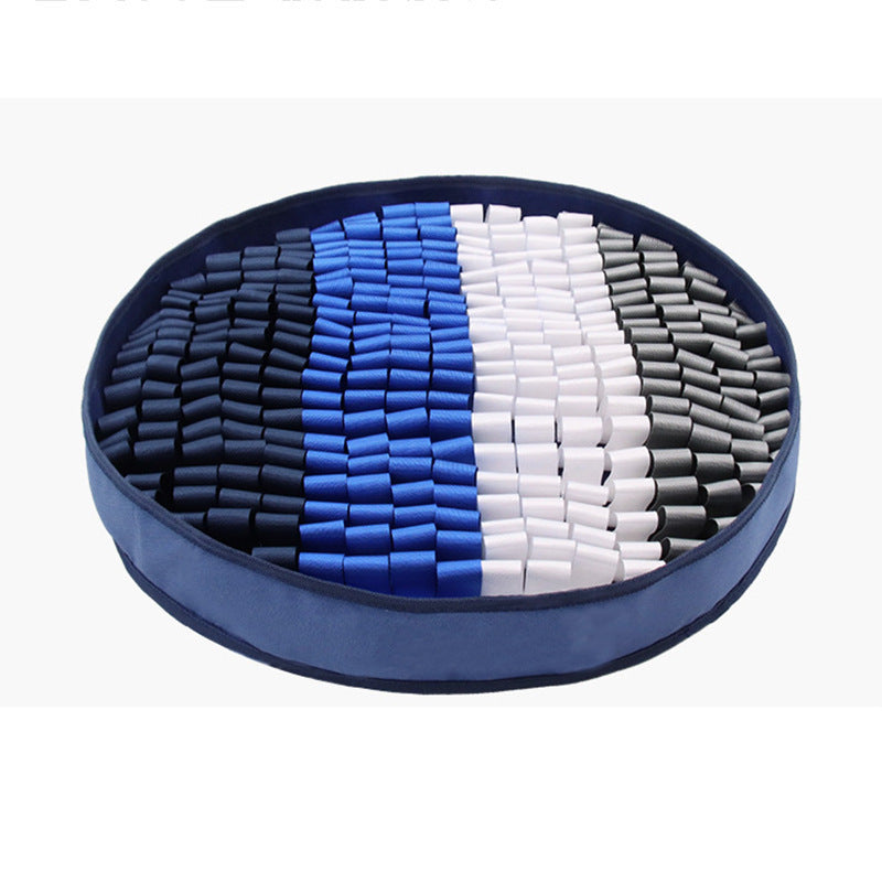 Large pet dog sniffing toy pad cat and dog sniffing pad washable fun food hiding puzzle slow eating pad