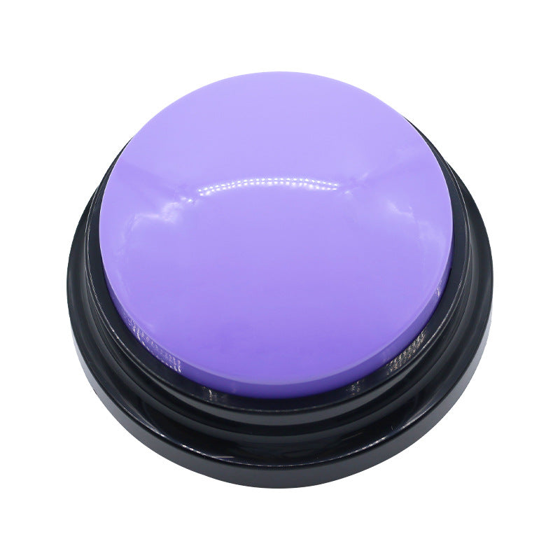 Pet communication button dog sound box training talking toy recording sounder squeeze box voice