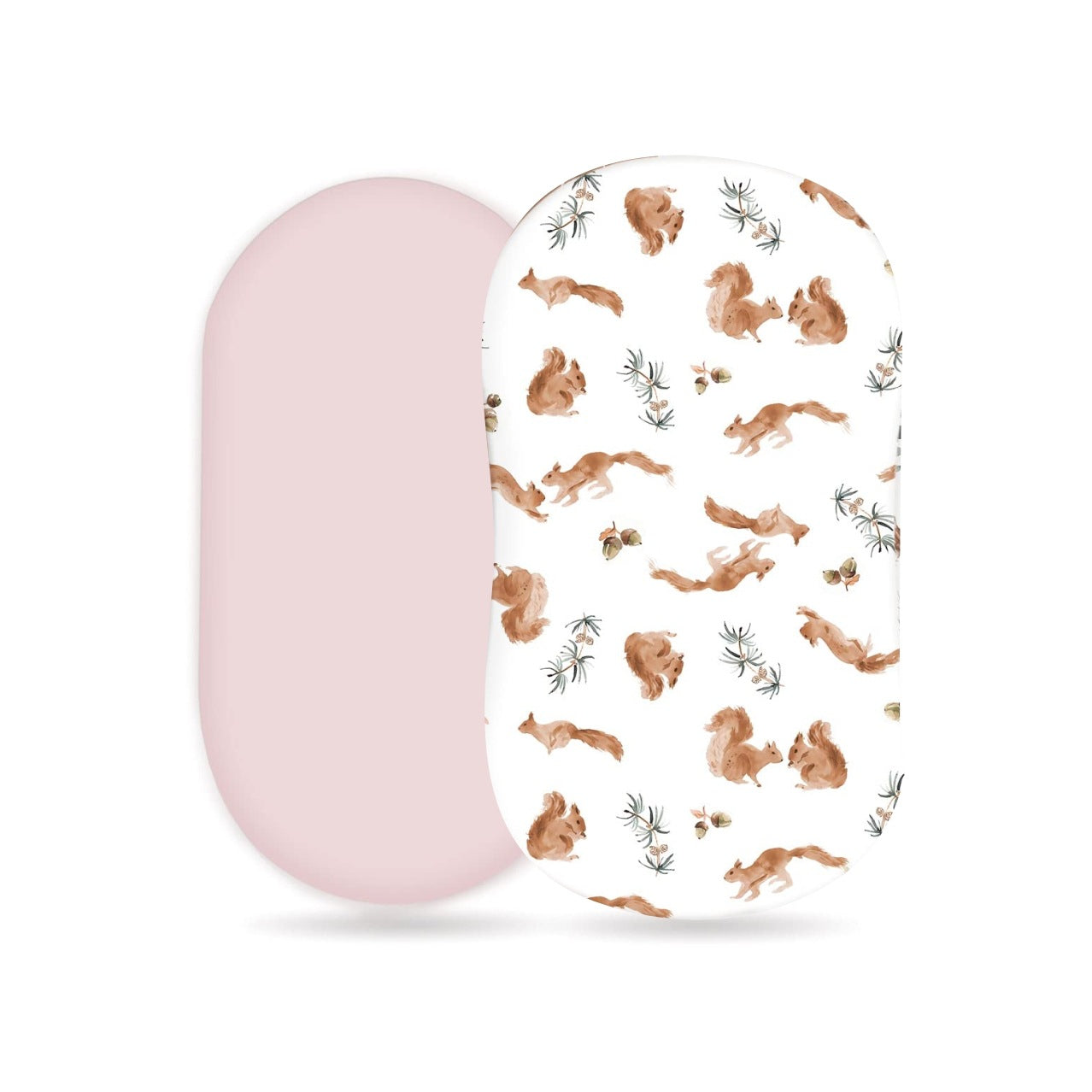 European and American baby cradle bed sheet elastic printing nursing table changing cover baby bedding set 1