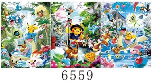 Anime 2D mobile phone stickers modern 3D mini mobile phone stickers refrigerator 3D decorative stickers Halloween creative stickers