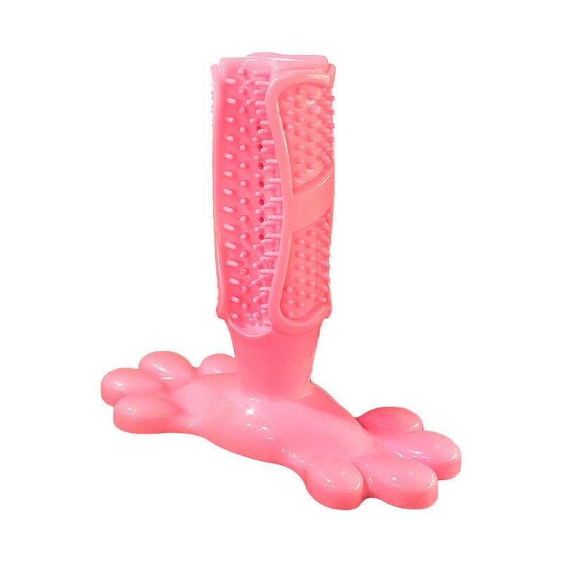 Amazon Dog Toothbrush Dog Toothbrush Dog Teeth Stick Pet TPR Teeth Cleaning Toy Manufacturer Wholesale