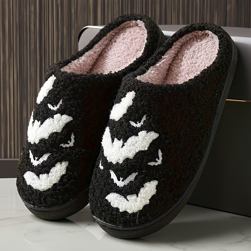 Factory direct supply cross-border Halloween cotton slippers home cartoon cotton slippers home slippers room household slippers wholesale