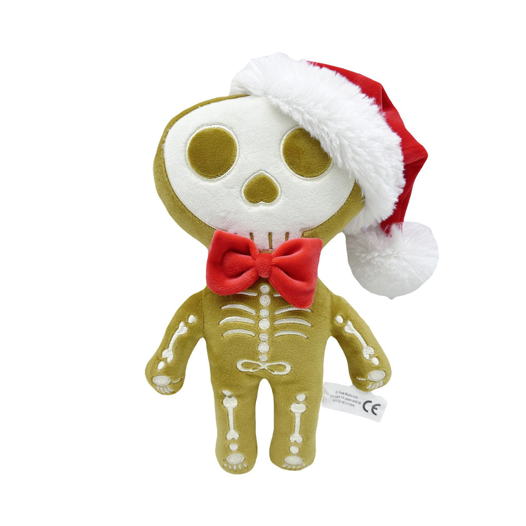New Zombie Skeleton Plush Halloween Christmas Skeleton Gingerbread Man Plush Doll