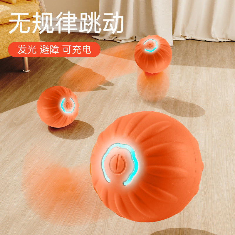 Manufacturers wholesale pet gravity jumping ball intelligent dog amusing artifact automatic dog walking ball self-entertainment dog toy