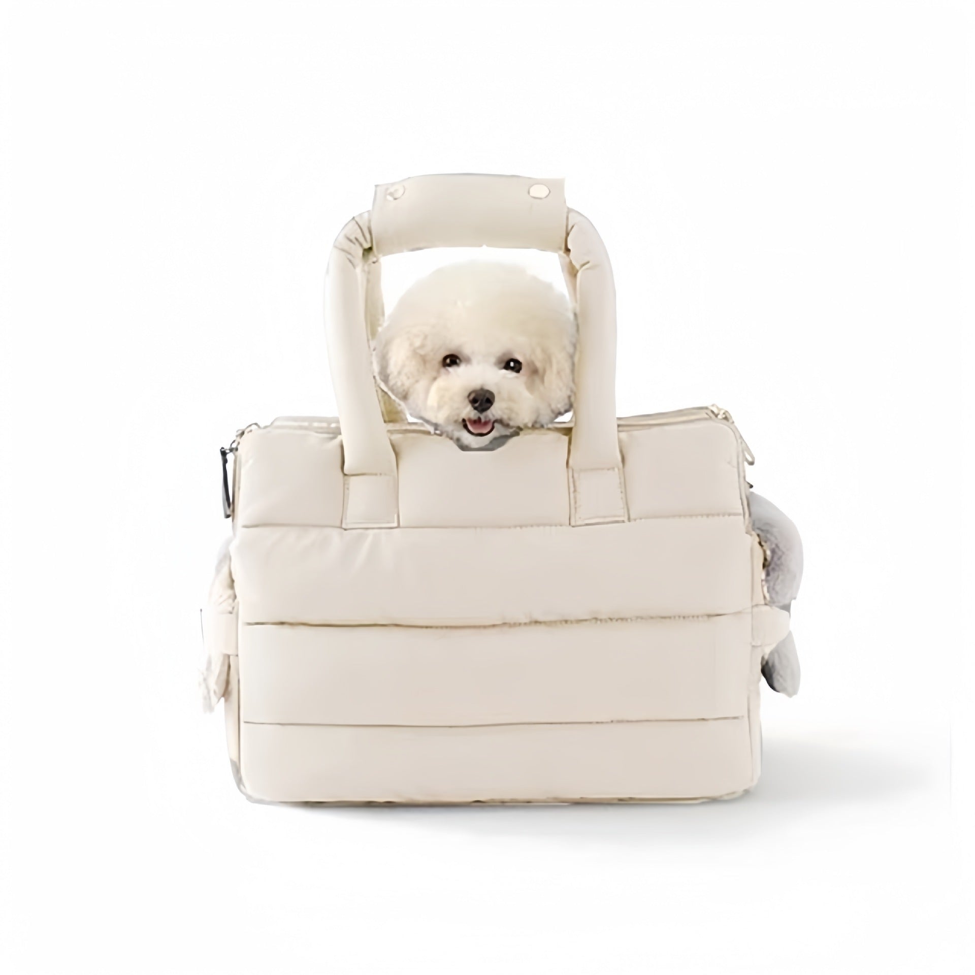 Cat bag portable large capacity hand-held crossbody spring and autumn cotton cloth universal pet bag small dog dog outing bag