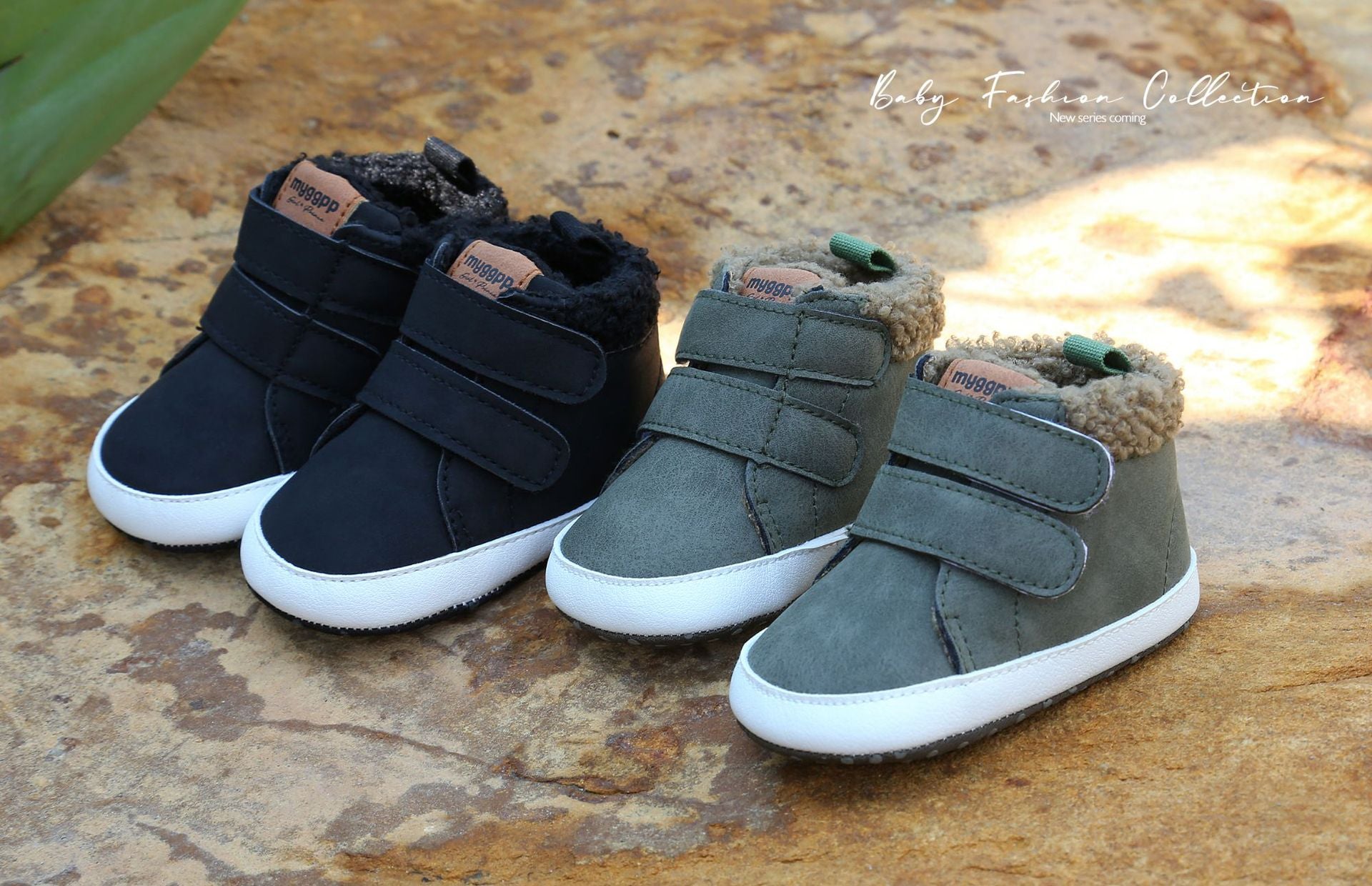 High top autumn and winter baby shoes baby shoes toddler shoes warm shoes M2035