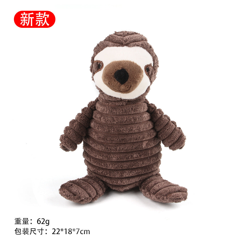 Summary Amazon dog teething vent chewing plush doll sound pet toy dog companion toy