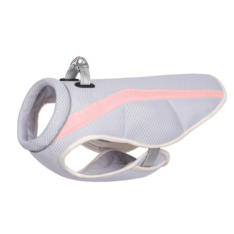 Breathable Cooling Pet Cooling Clothes Heatproof Vest Cooling Clothes Amazon Pet Clothing Heatproof Heat Dissipating Dog Clothes