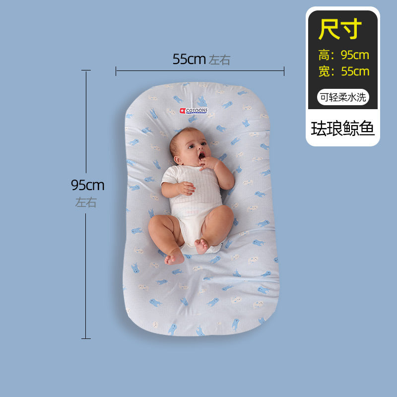 Portable bed-in-bed newborn baby sleep security coaxing artifact soothing anti-shock bionic bed manufacturer