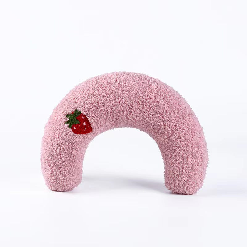 Cat toy small pet U-shaped cervical vertebra protection pillow deep sleep dog and cat pillow pet supplies wholesale
