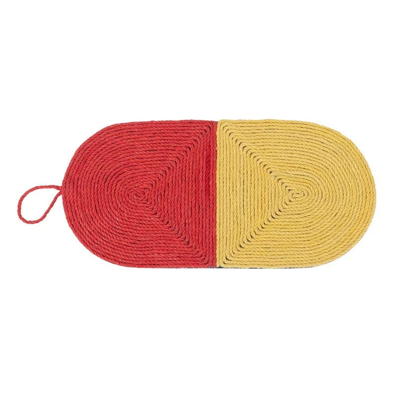 Avocado Cat Scratching Board Sofa Anti-scratch Wear-resistant Claw Device Cat Toy Pet Supplies Cactus Cat Scratching Mat Sisal