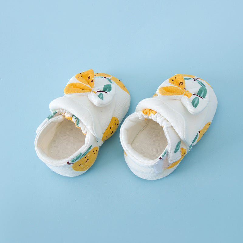 One-year-old baby girl toddler shoes spring and autumn soft sole baby shoes 6-12 months cute girl princess shoes