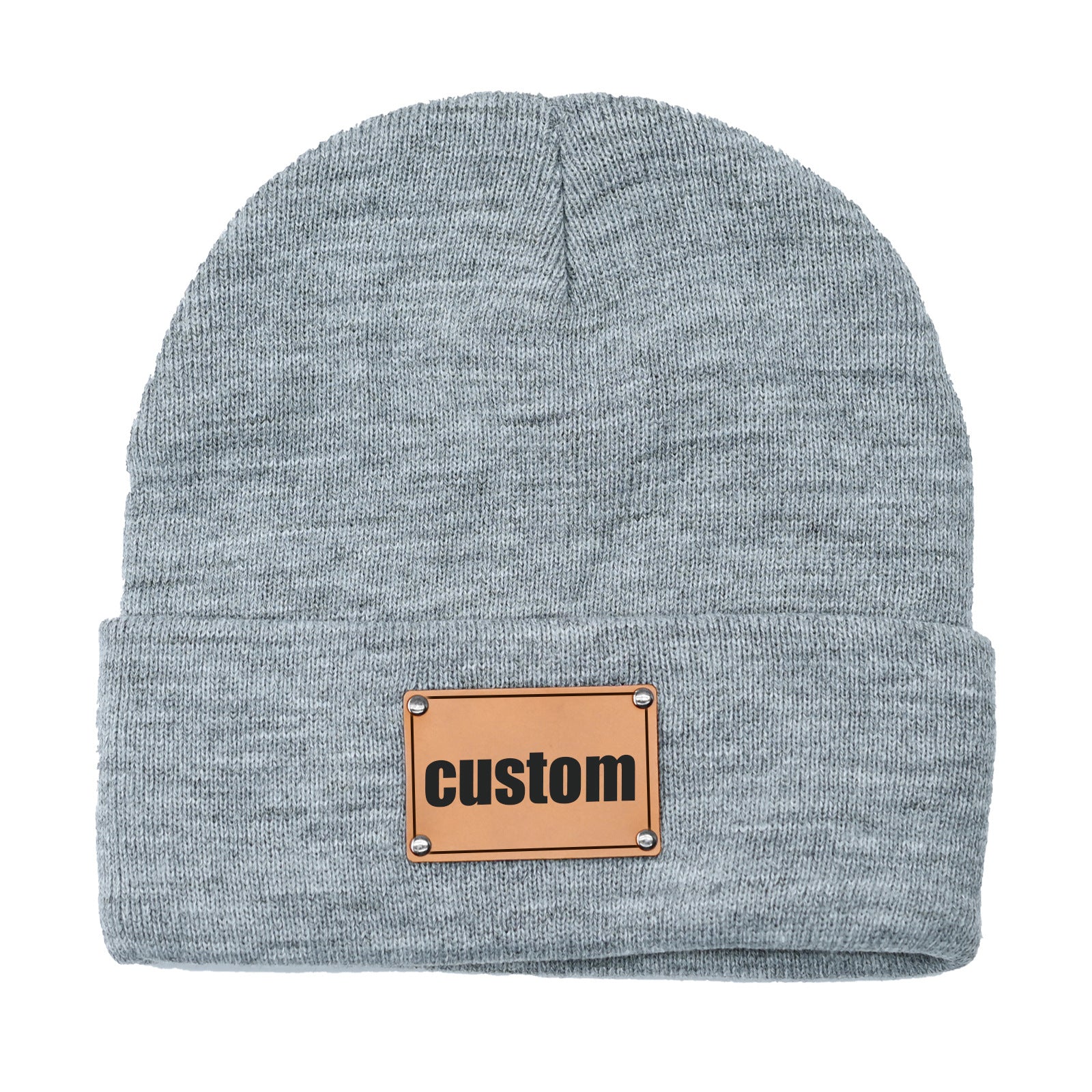 Engraved beanie, knitted baby beanie for toddlers boys girls adults