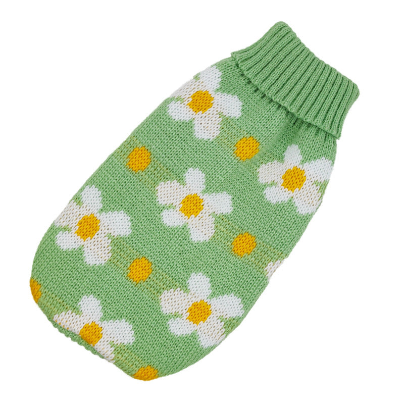 Pet sweater manufacturers in stock Autumn and winter cat and dog clothes Cat and dog sweaters knitted sweaters foreign trade sweaters