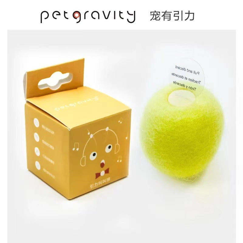 Kitten's gravitational call ball toy teasing cat ball catnip sound molar teeth bite self-healing relieve boredom pet supplies