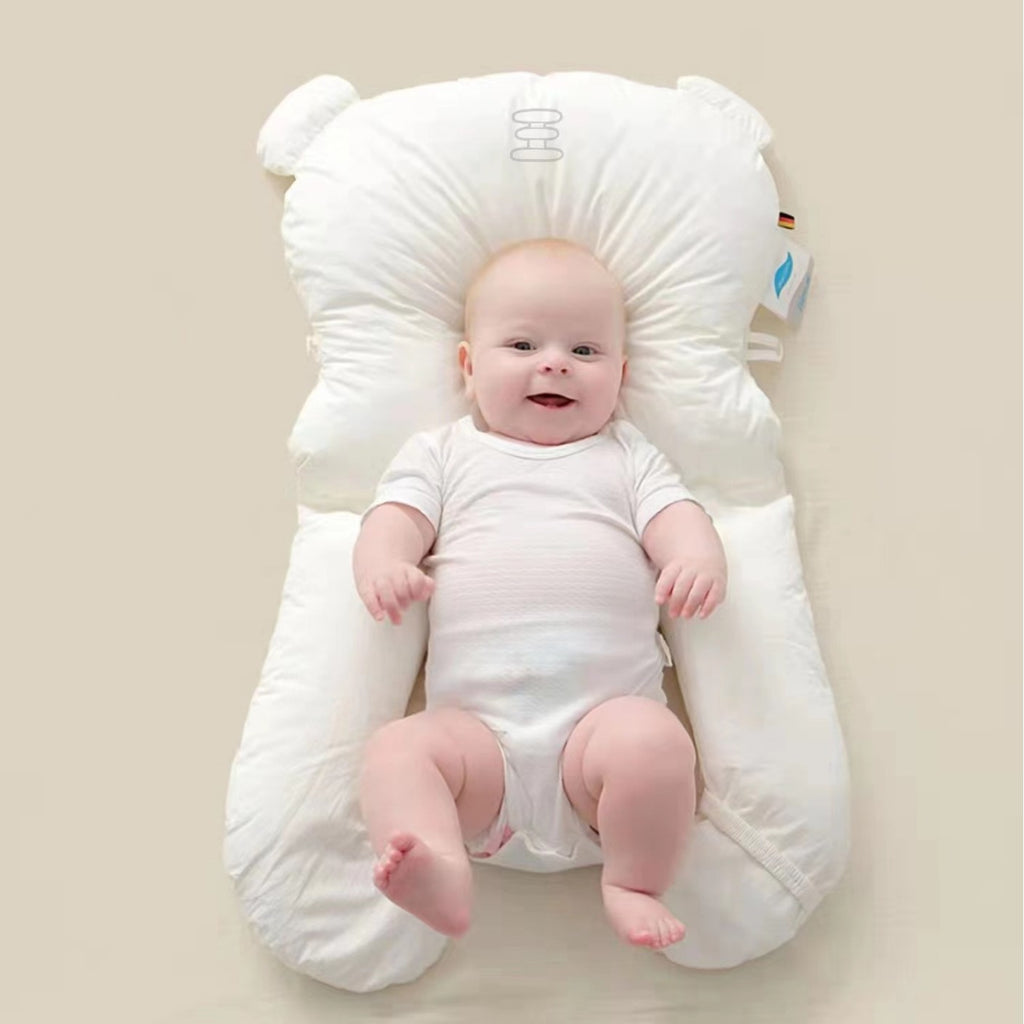 Cross-border product newborn baby shaping pillow 0-18 months old baby anti-tilt head flat head sleeping artifact