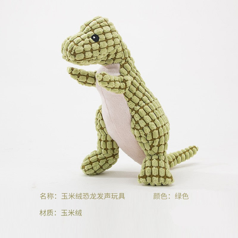 Dog plush sound frisbee toy interactive self-entertainment boredom grinding teeth resistant pet training Corgi Teddy