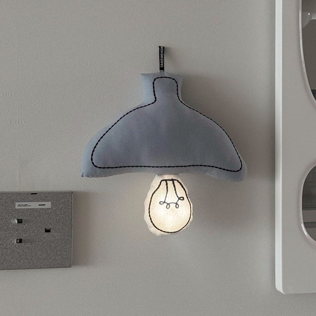 Korean ins style night light bedroom baby feeding eye protection LED bedside lamp children's room atmosphere lamp hanging lamp wall lamp