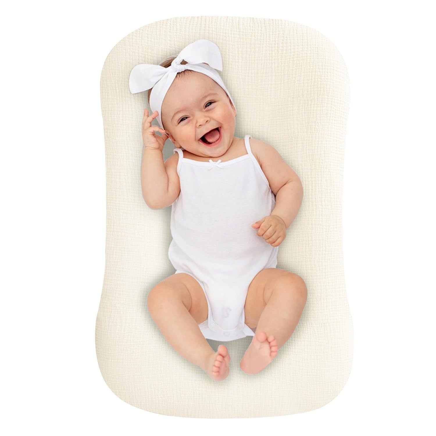 Cross-border hot-selling anti-uterine bionic bed cover portable detachable and washable baby bed mid-bed newborn bionic bed