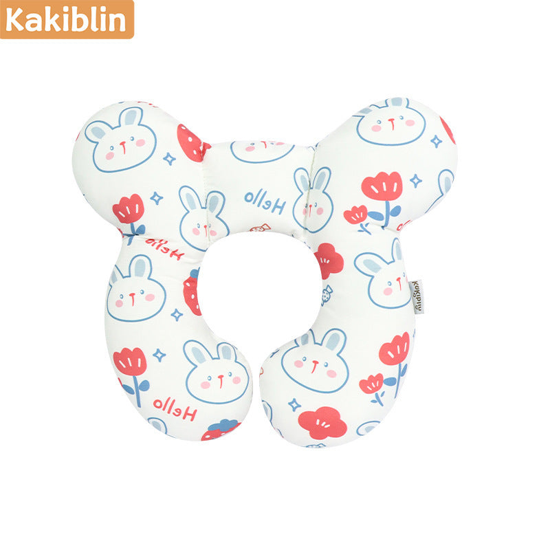 Baby stroller fixed head protection U-shaped pillow car safety seat sleeping pillow protection neck pillow