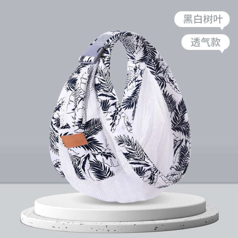 Baby carrier baby front holding multifunctional toddler outing one-shoulder carrier four seasons labor-saving baby holding artifact portable