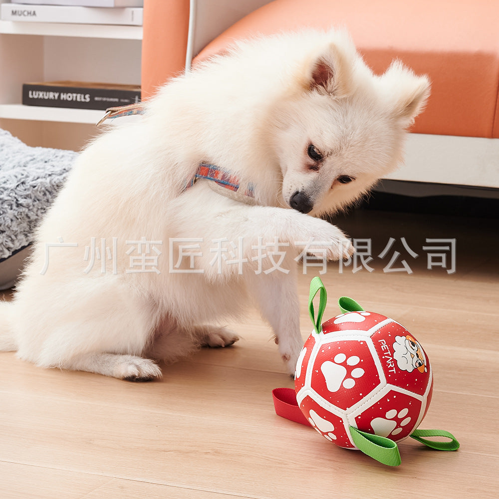 Dog Toy Ball Dog Christmas Halloween Day Training Football Pet Ball Pet Toy Pet Supplies Wholesale