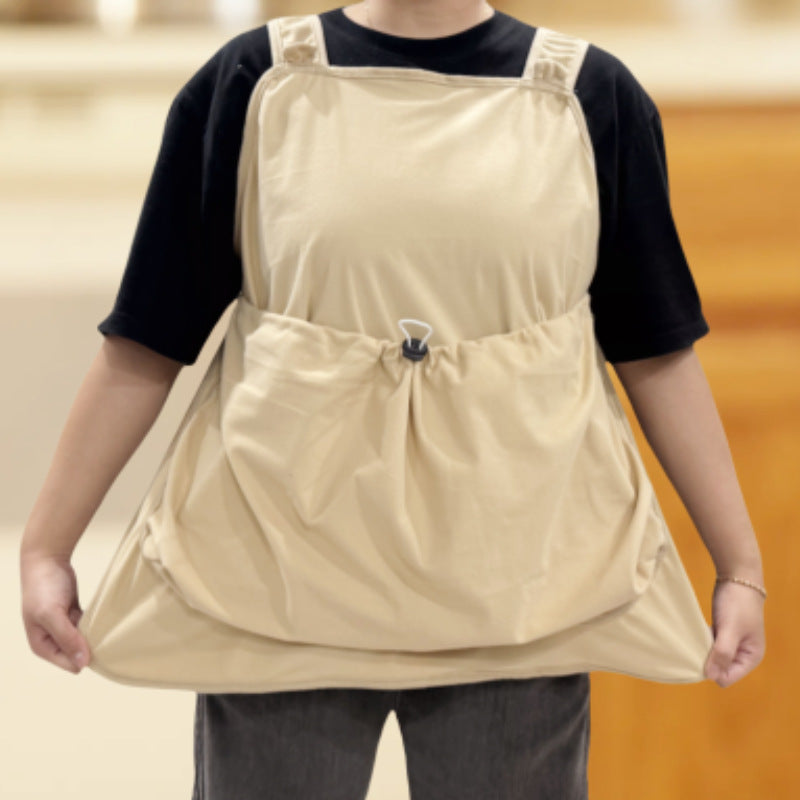 Cat petting artifact cat hugging clothes chest hugging cat pocket apron cat apron pet cat thickened anti-scratch bag net celebrity cat bag