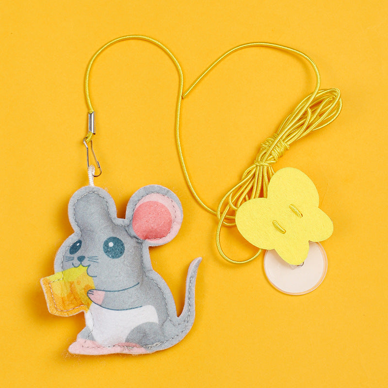 New cat teaser stick toy hanging door pet cat felt toy retractable catnip hanging cat teaser toy