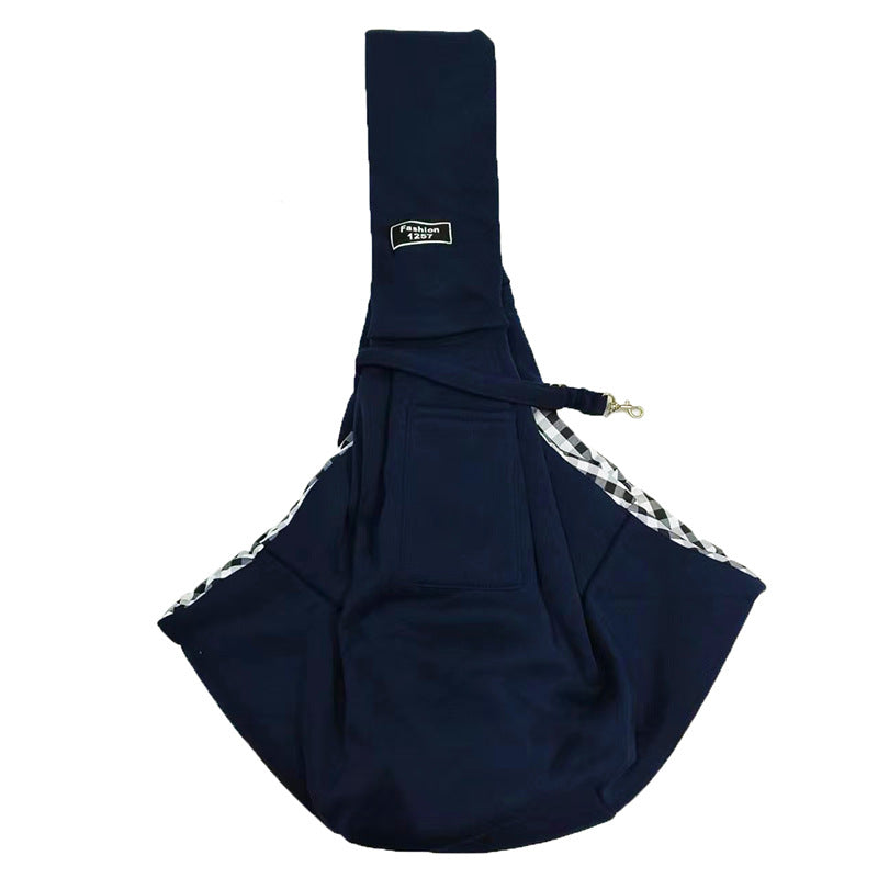 Crossbody breathable dog folding pet bag large capacity pet supplies wholesale cross-border dedicated to go out portable cat bag