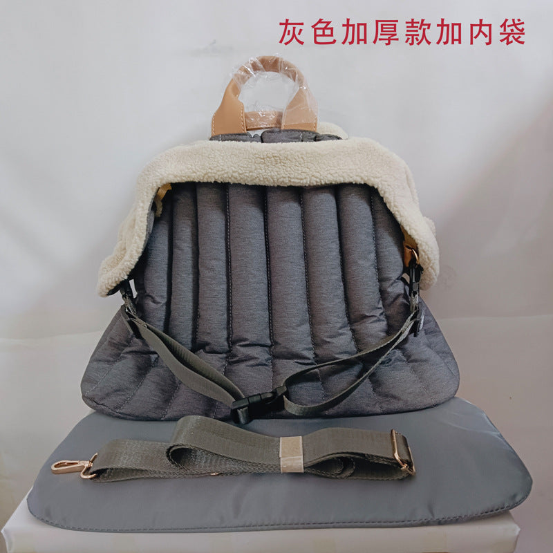 Cross-border pet bag, out-and-out bag, portable dog bag, cat bag, four-season universal manufacturer, spot wholesale, large-capacity pet bag