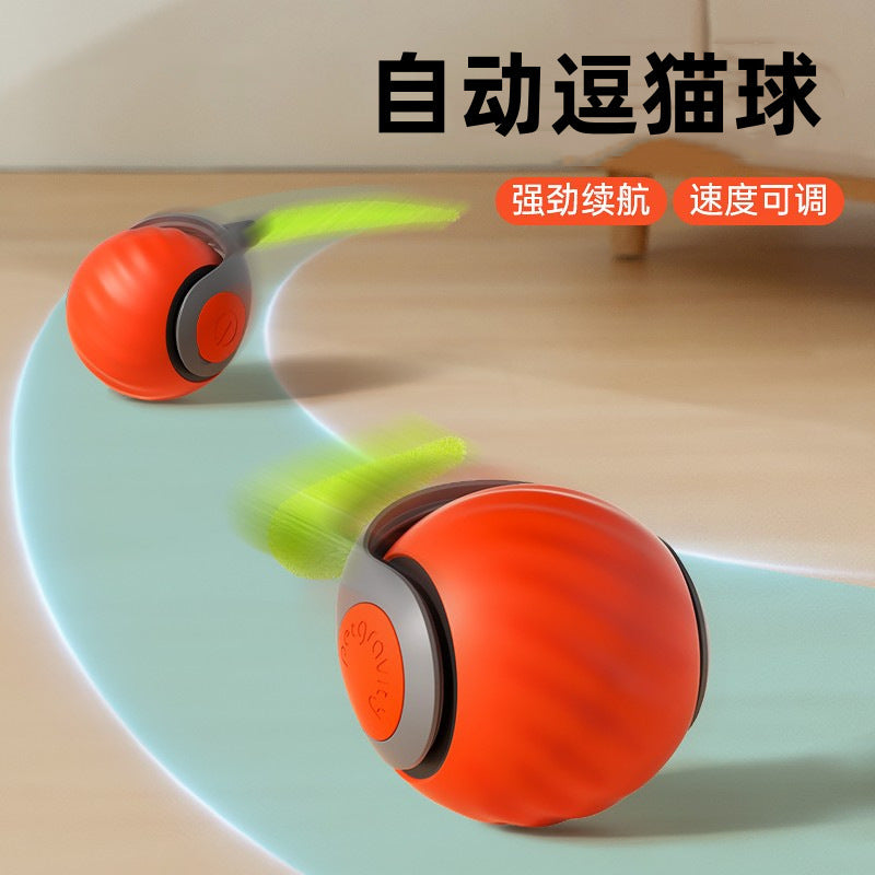 New pet cat and dog toy ball, self-entertainment and fun cat ball, chew-resistant cat chasing toy artifact