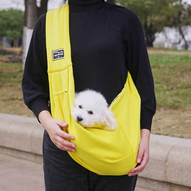 Cross-border wholesale pet messenger bag cat bag dog travel bag portable pet backpack new pet shoulder bag