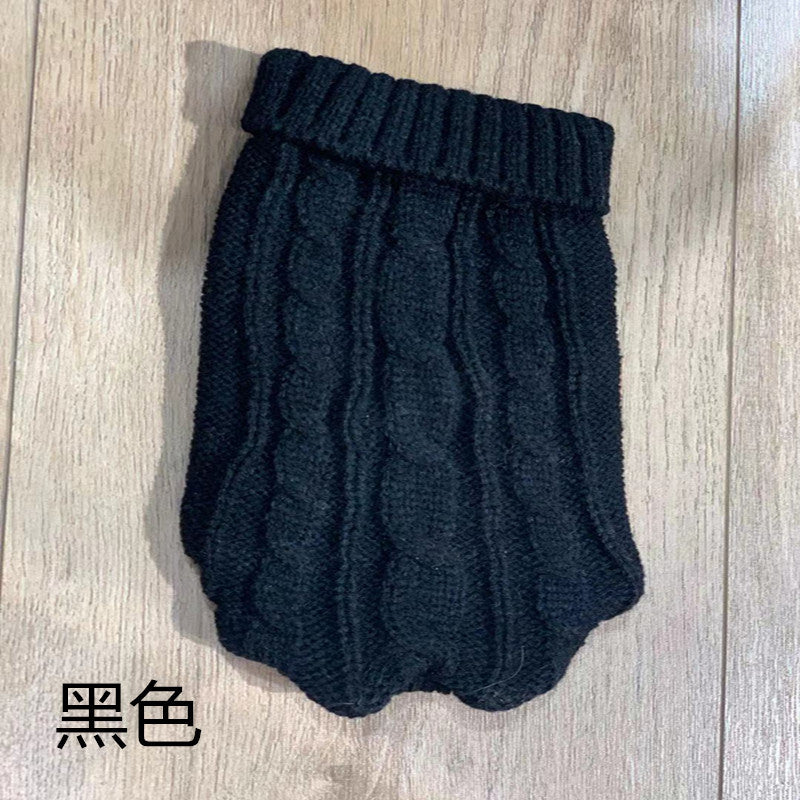 Manufacturers wholesale thickened autumn and winter pet sweaters to keep warm small cat and dog sweaters Teddy pet clothing dog clothes