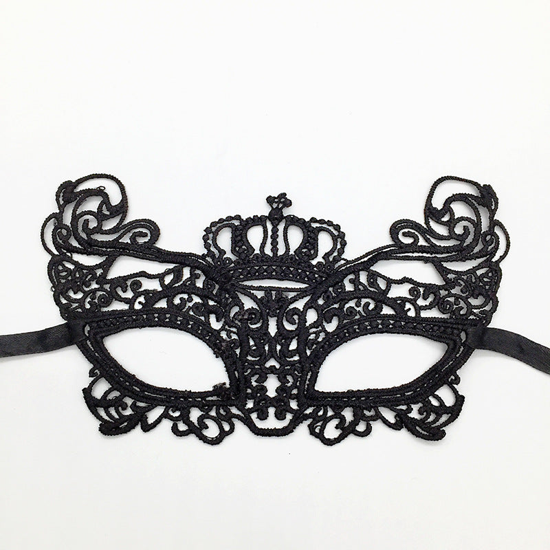 Cross-border exclusive masquerade party lace mask Christmas Halloween fun unshaped eye mask supplies
