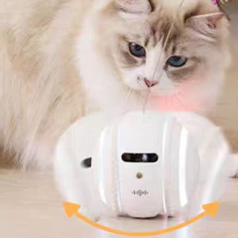 Mobile monitoring pet companion robot cat dog toys HD camera remote electric cat teaser toy stick