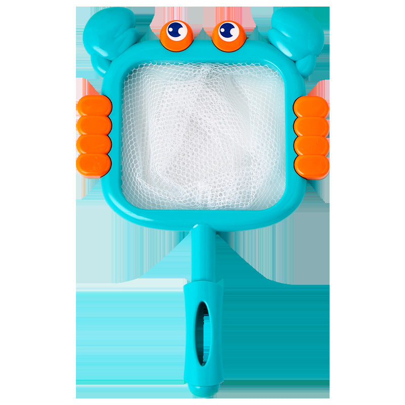 Douyin hot selling children's bathroom water swimming little penguin crab chain cool swim baby bath water toys