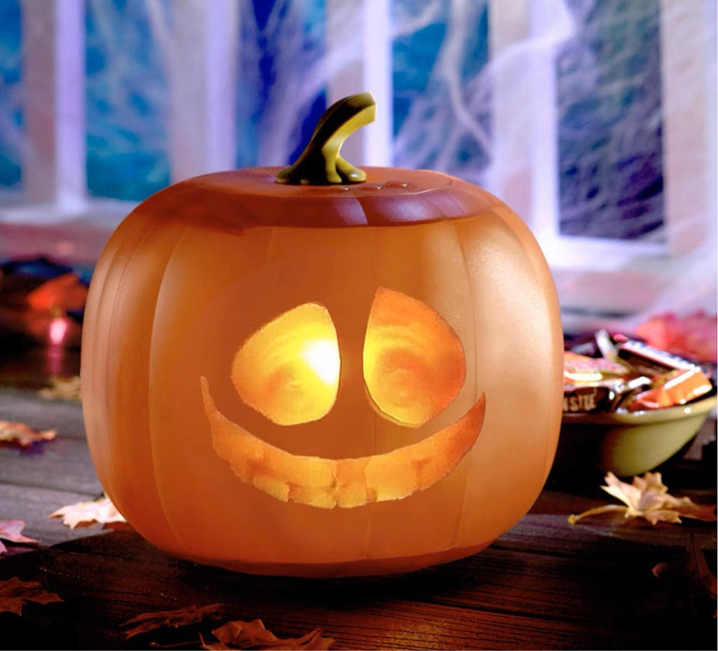 Mindscope jabberin Jack Talking Pumpkin Lantern Christmas Halloween Pumpkin Lantern Projection