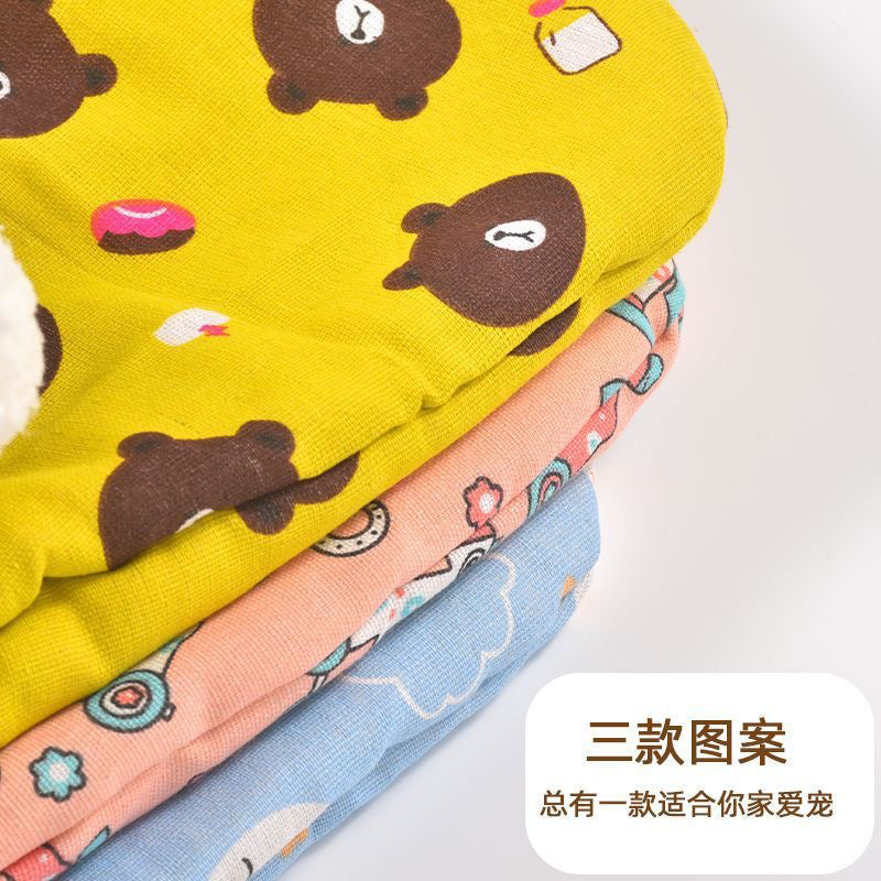 Sleeping bag quilt pet nest Winter warm surround pet nest warm cat nest round dog nest wholesale