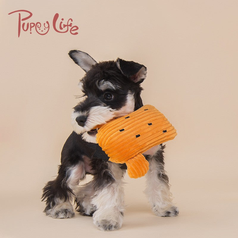 Dog toy collection bite-resistant teething sound pet toys interactive small and medium-sized Teddy Golden Retriever self-entertainment pet supplies