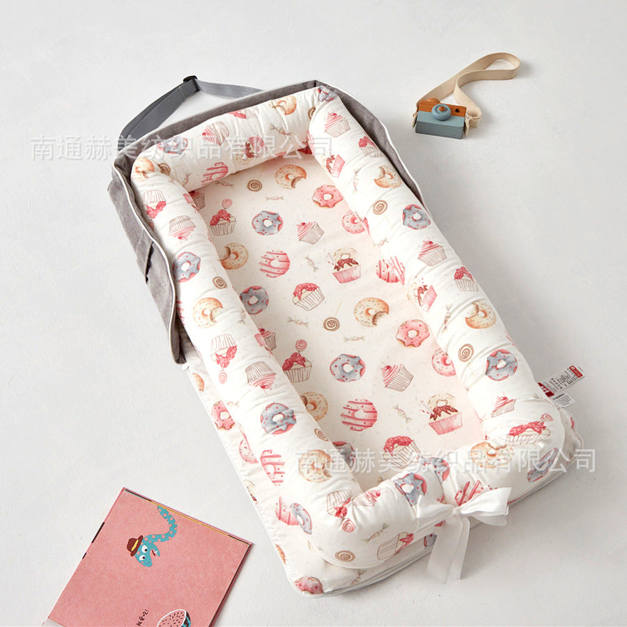 Hemei baby bed portable mommy hold baby nest isolation shoulder bag bed medium bed travel baby bed