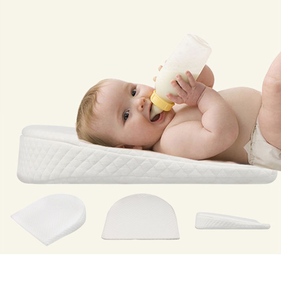 Cross-border best-selling baby anti-spitting milk slope pillow baby breastfeeding pillow breastfeeding side sleeping side lying anti-spill milk baby pillow