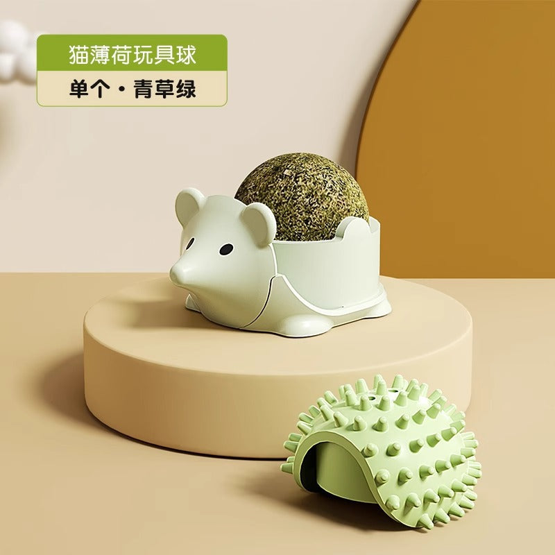 Cat mint ball toy Pipitao poached egg licking ball fun self-hilarious cat toy pet supplies wholesale