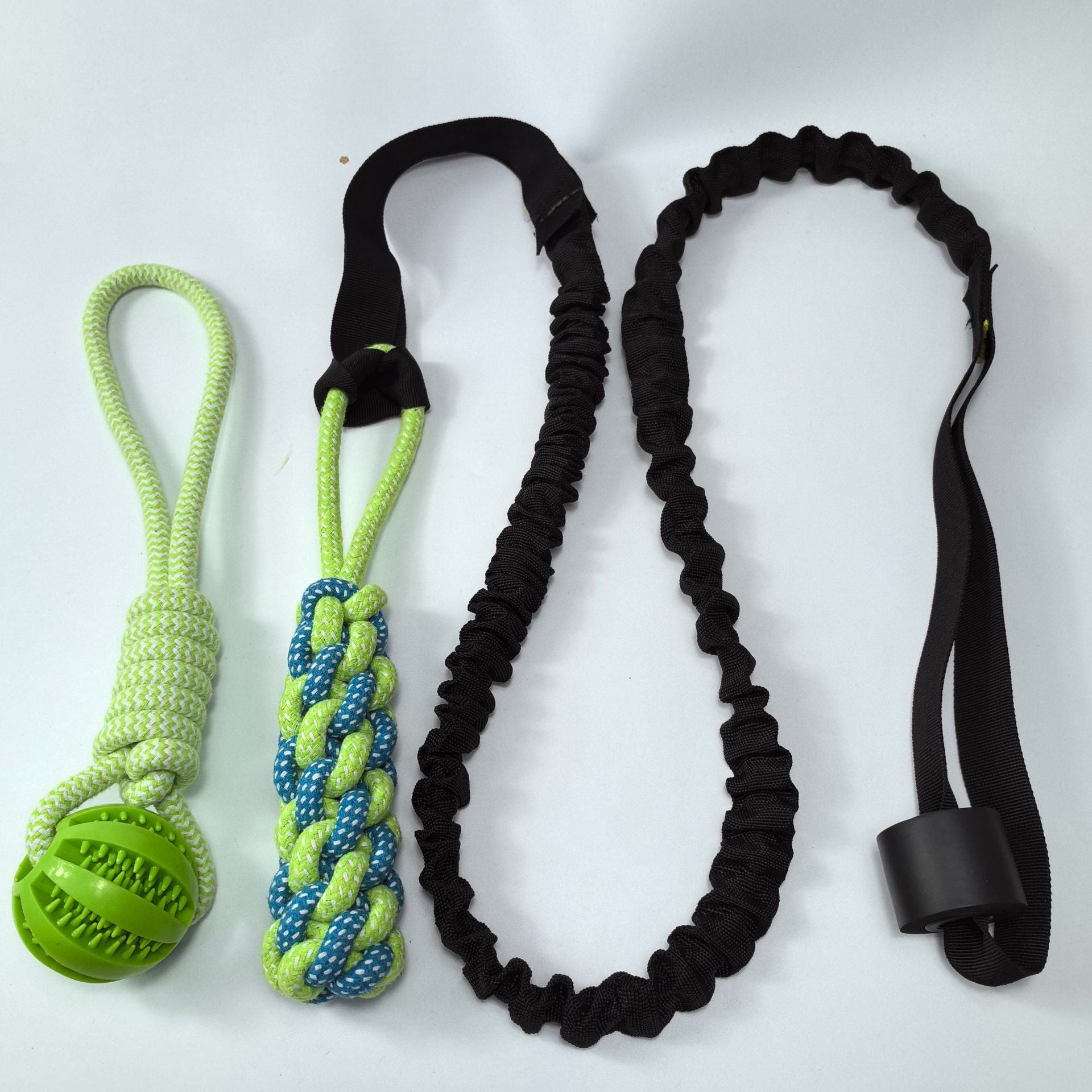 Cross-border hot selling pet dog tug of war rope indoor and outdoor door tree chew rope toy teeth cleaning teeth pull rope ball
