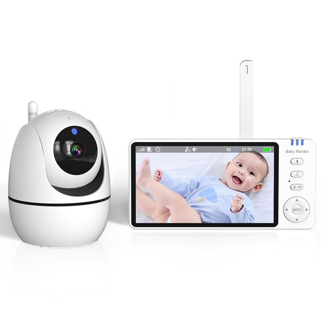 ABM501 baby monitor 5-inch HD display young children baby care device elderly safety monitor