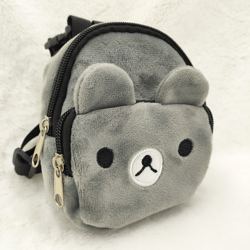 2021 Cross-border New Pet Dog Backpack Going Out Portable Backpack Teddy Dog Snack Bag Wholesale